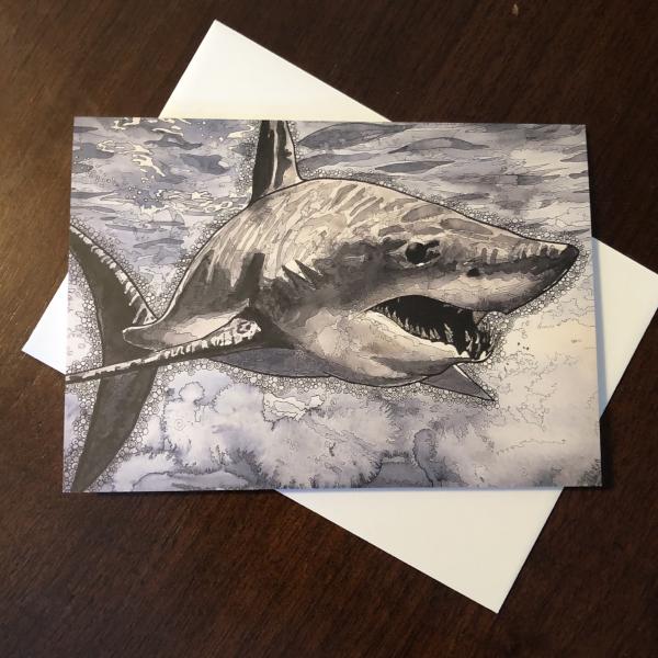 Mako Shark Greeting Card picture