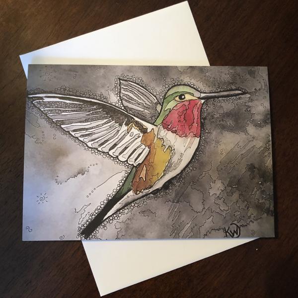 Hummingbird 04 Greeting Card picture
