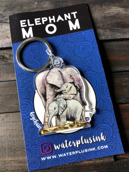 Elephant Mom Keychain picture
