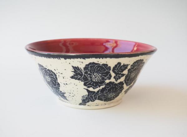 Gorgeous Hand-carved Serving Bowl picture