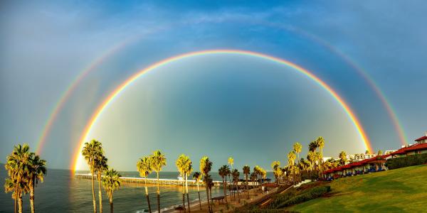 San Clemente Double Rainbow picture