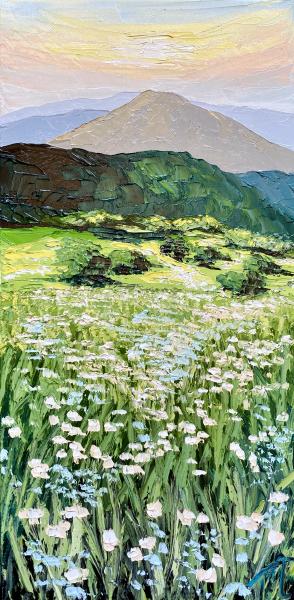 Field of Lace - original oil painting picture