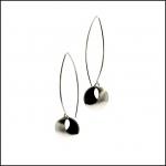 2 moons earrings  long