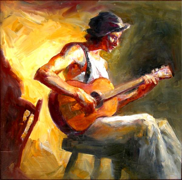 Man with Guitar picture