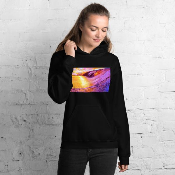 Womens Hoodies-Down the Line picture