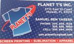 Planet T'S Inc