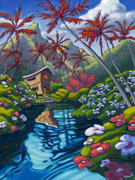 Island Paradise LIMITED-EDITION CANVAS GICLEE picture