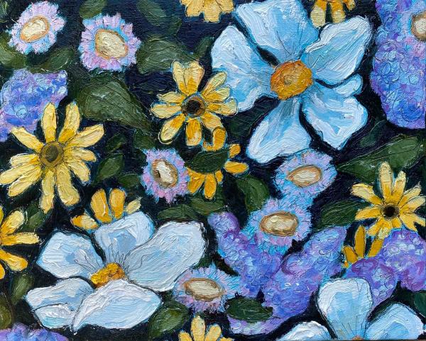 "Matilija Poppy, California Sunflowers, and Sea Daisy" picture
