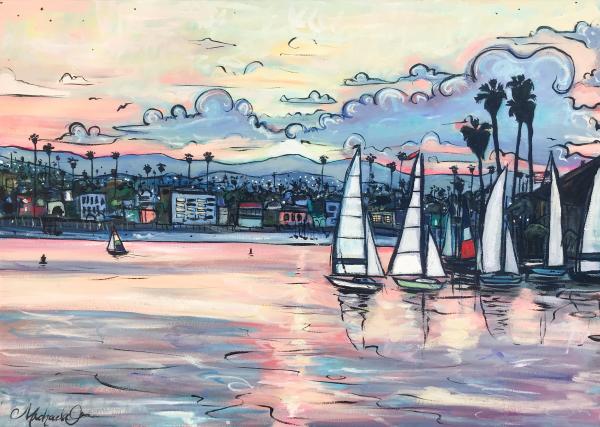 "Mission Bay Sunrise" Limited Edition Print picture