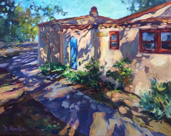 Balboa Park German Cottage Oil Painting picture