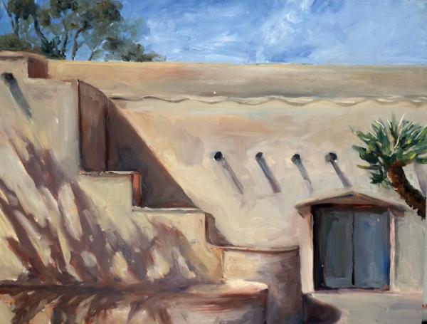 Balboa Park Recital Hall Oil Painting picture
