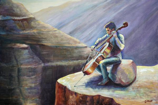 Desert Cellist picture