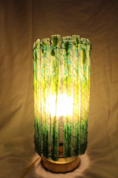 Green Fade  Large Tube Luminary picture