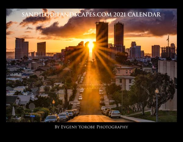 2021 San Diego Calendar picture