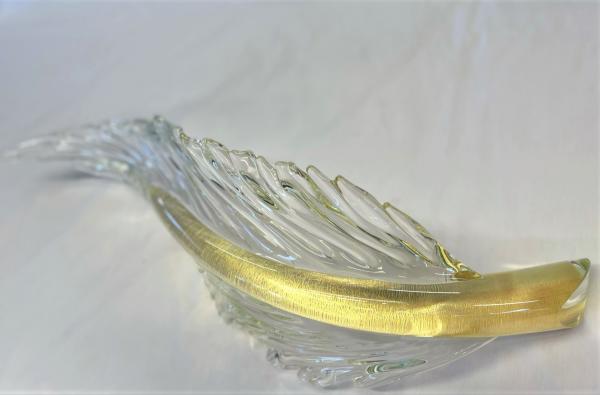 Crystal Clear Glass Feather picture