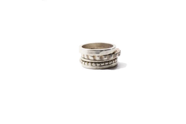 Sterling SilverRomantoc Stack Rings (5) picture