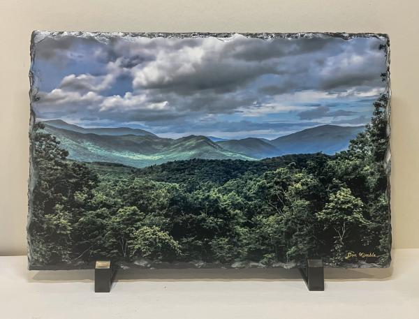 5 x 7 Slate Photo - Smoky Mountain View picture