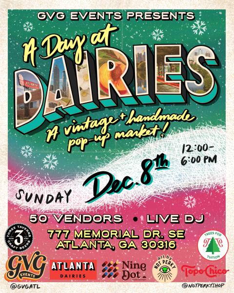 A Day at Dairies- A Vintage and Handmade Pop-Up Market