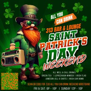 Saint Patrick's  Day Weekend  Wristband cover picture