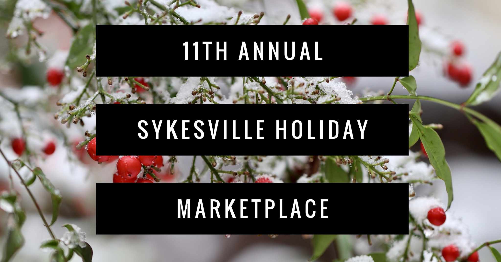 Sykesville Holiday Marketplace