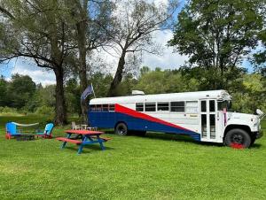 GO BILLS Glamping Bus cover picture