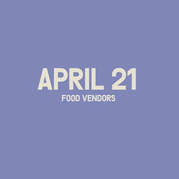 Food Vendor Application - April 21