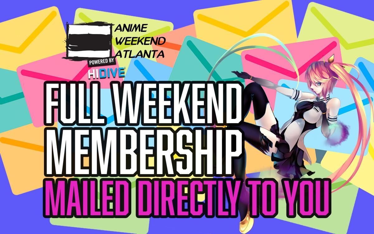 Tickets - Anime Weekend Atlanta 2021 - Eventeny