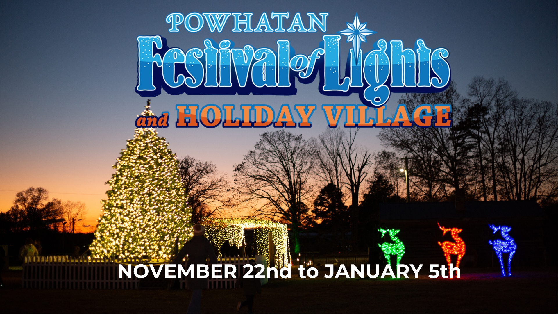 Powhatan Festival of Lights and Holiday Village