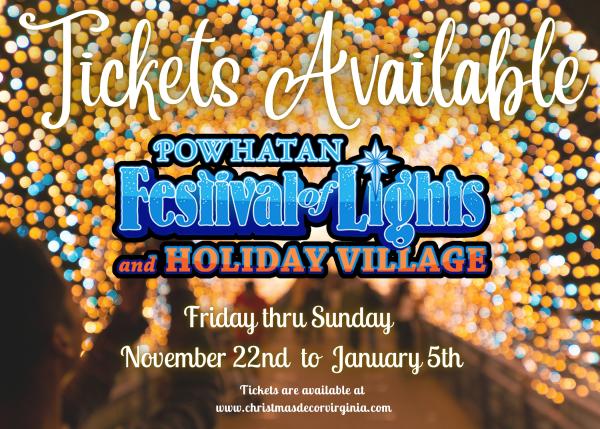 Powhatan Festival of Lights and Holiday Village