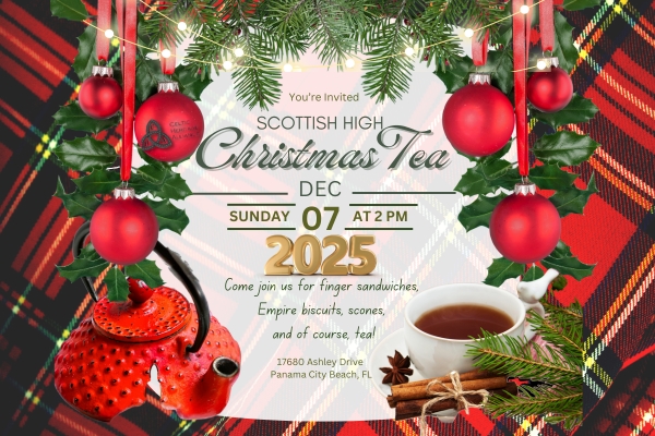 Christmas Scottish High Tea  2025