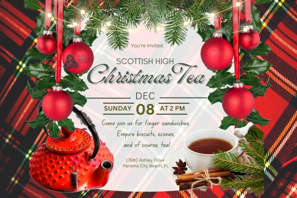 Christmas Scottish High Tea