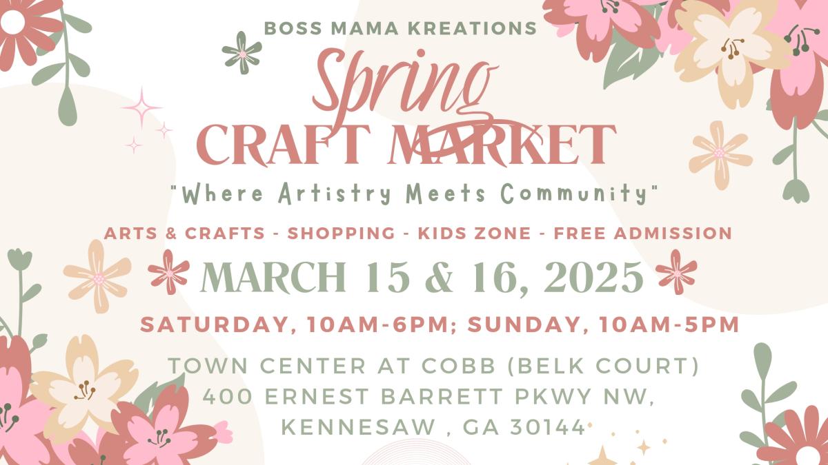 2025 BMK Spring Craft Market