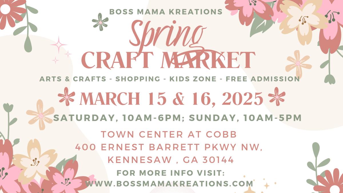 2025 BMK Spring Craft Market