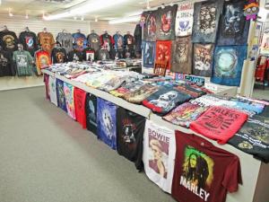 Clothing and Memorabilia Vendor