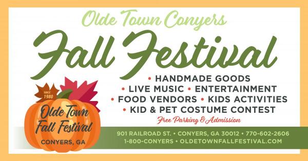 2024 Olde Town Conyers Fall Festival