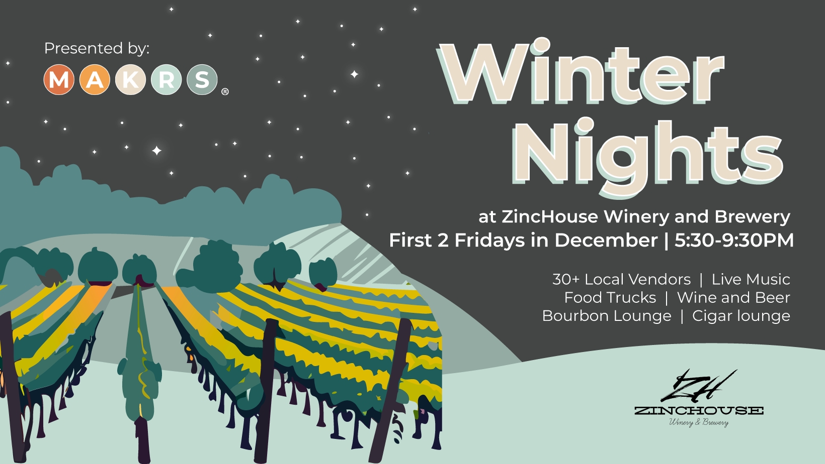 Winter Nights at ZincHouse 2024 cover image