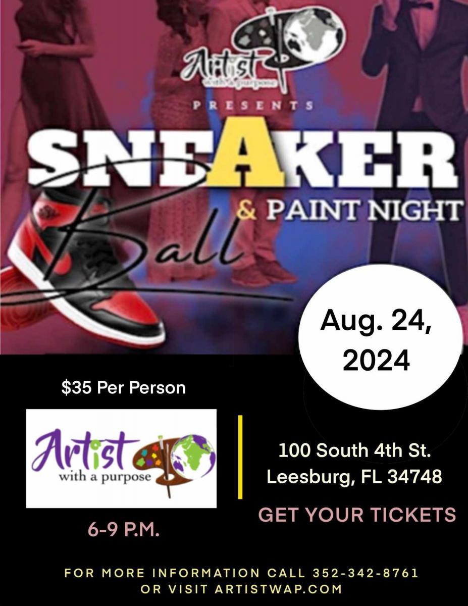 Sneaker ball & Paint night cover image