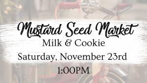 Milk and Cookies with Santa Saturday 11/23 at 1pm cover picture