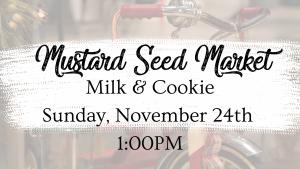 Milk and Cookies with Santa Sunday 11/24 at 1pm cover picture