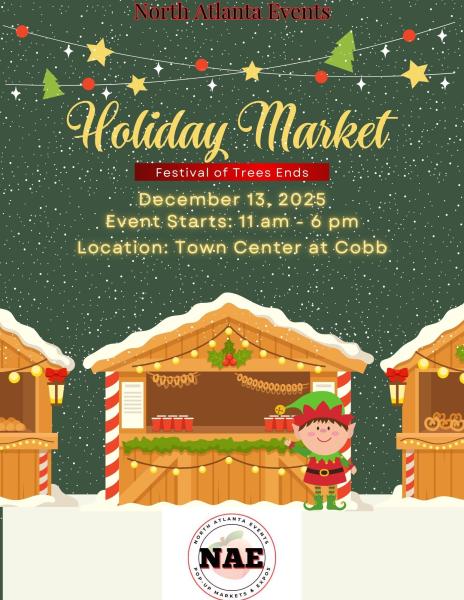 Holiday Market  2 and Festival of Trees at Town Center at Cobb Indoor Event