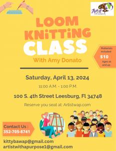 Loom Knitting Class cover picture