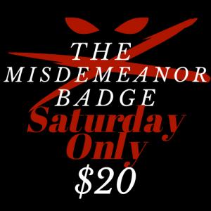 Misdemeanor Badge cover picture