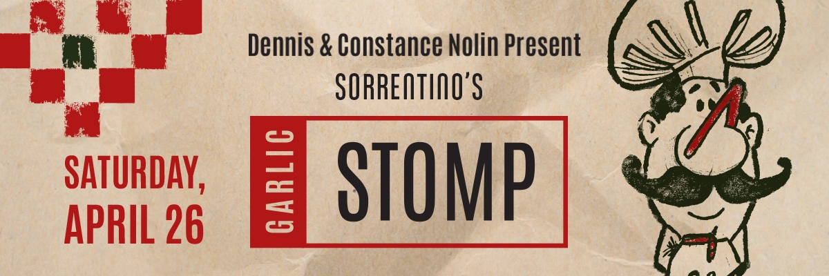 Sorrentino's Garlic STOMP Fundraiser cover image