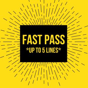 Fast Pass (Up To 5 Lines) cover picture