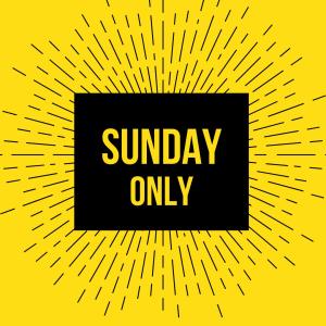 Sunday Only Ticket cover picture