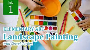 Elementary Art: Landscape Painting cover picture