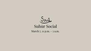 SOUQ Suhūr Social 03.07.2025 cover picture