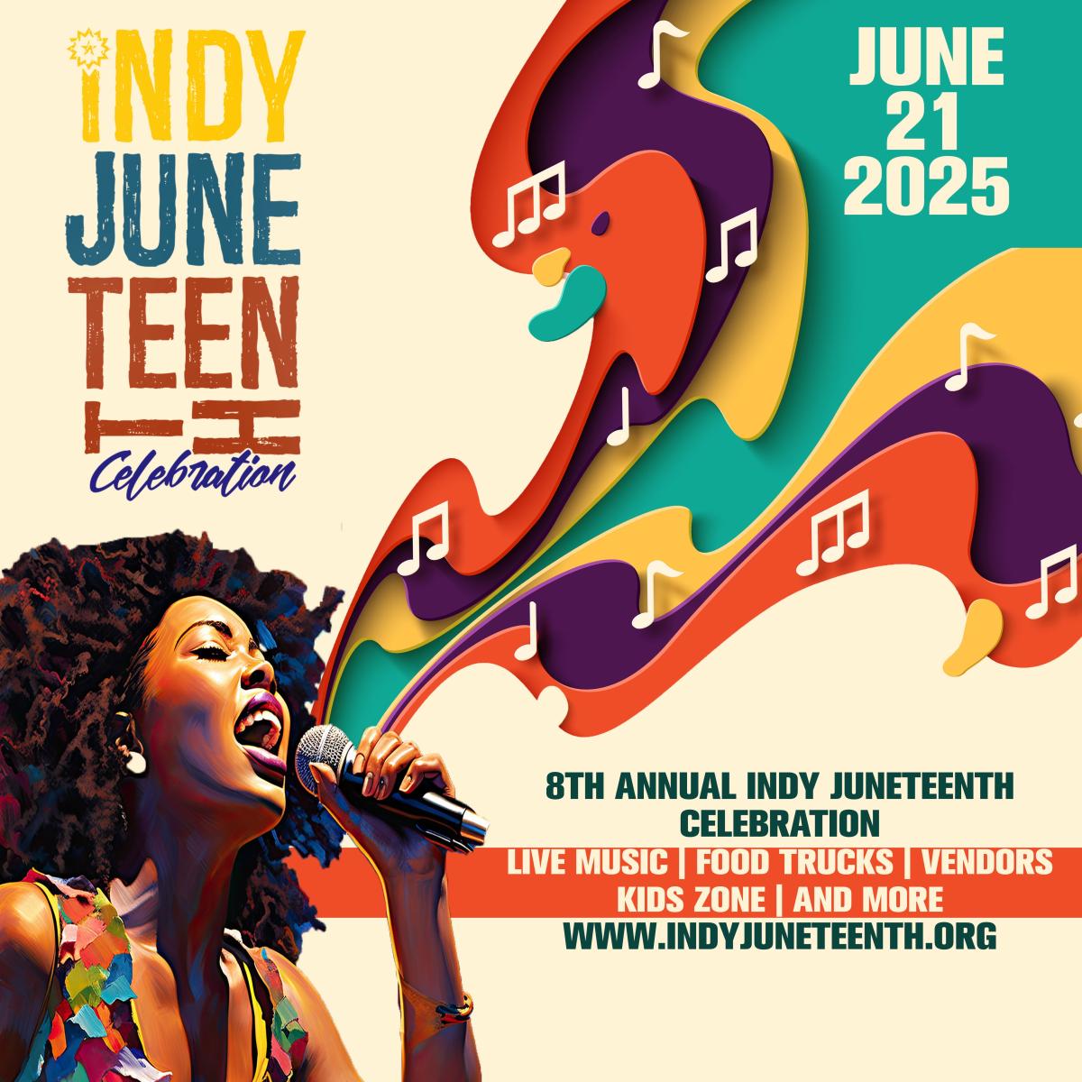 Indy Juneteenth Vendor Opportunities (Multiple Dates) June 14, June 19, & June 21st