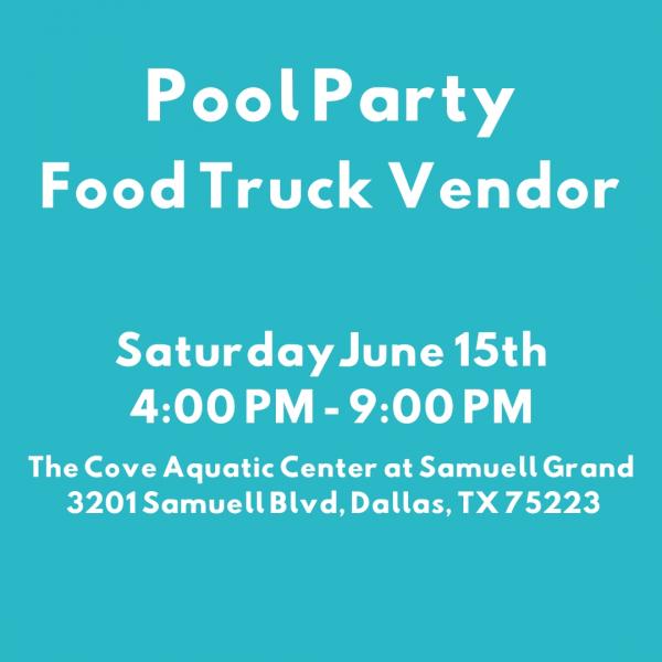 Pool Party Food Truck/Trailer