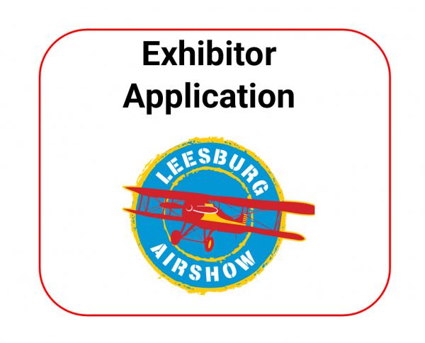 Exhibitor Application - 2024 Leesburg Airshow